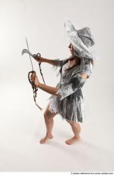 Luci_Aviol Standing Pose With Two Stords